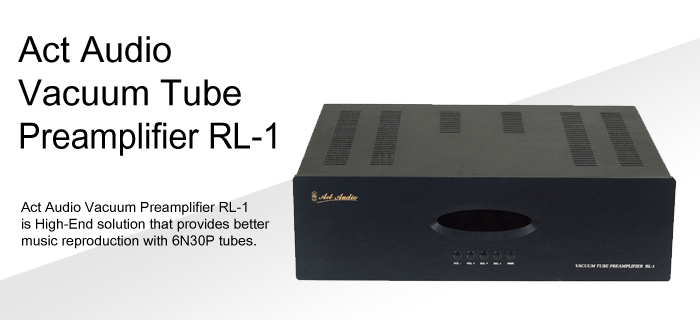 Act Audio Vacuum Tube Preamplifier RL-1